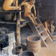 Primeras saunas. Wikimedia Commons